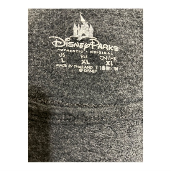 Disney Walt Disney world castle T-shirt. Grey size large. Magic kingdom. - Picture 7 of 8